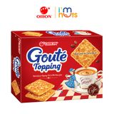  Bánh Quy Kem Goute Creme Và Cracker Goute Topping Orion Đủ Vị 