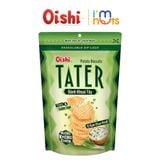  Snack Bánh Khoai Tây Oishi Tater Nướng Không Chiên Túi Zip 50g 