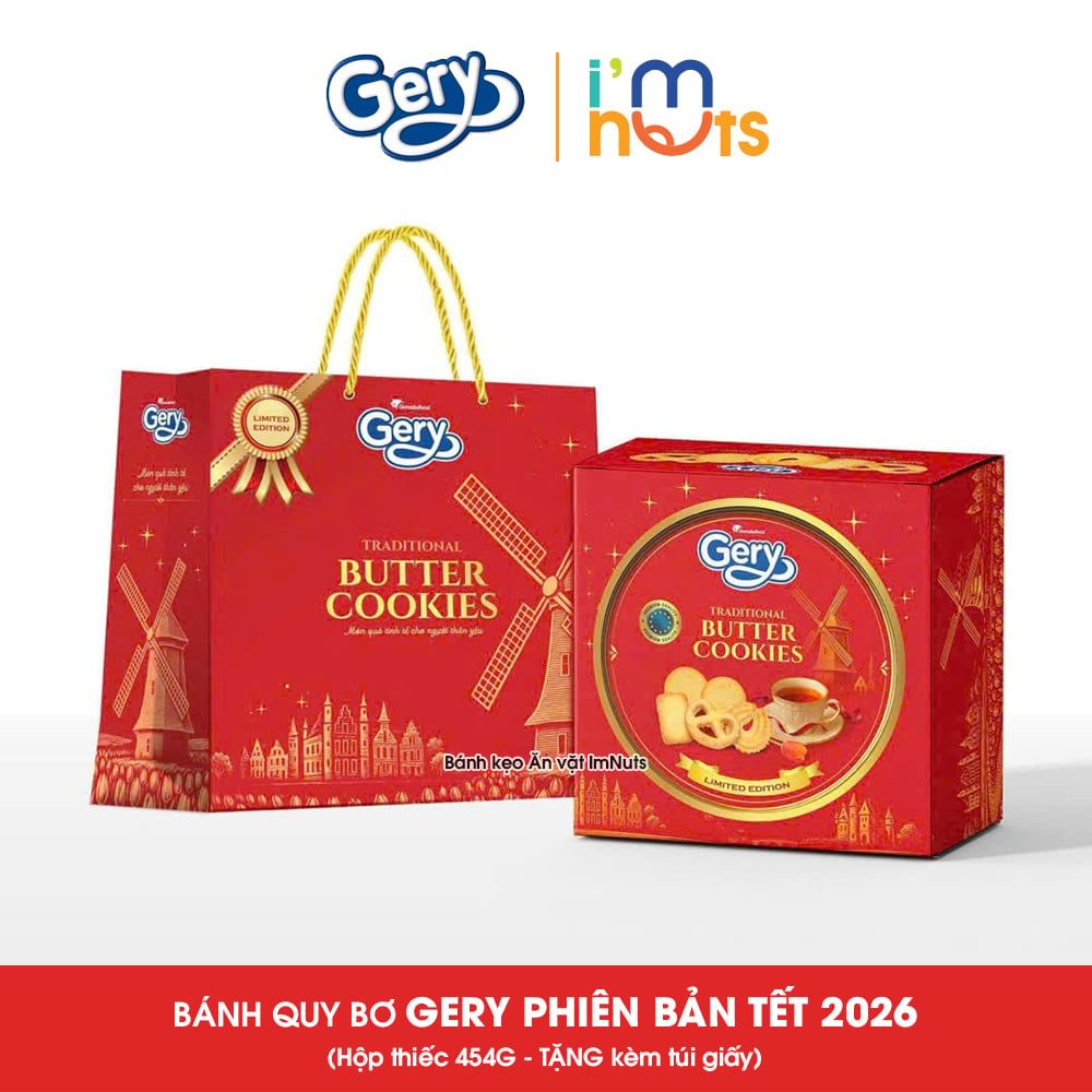Bánh Quy Phô Mai Gery Cheese Crackers và Bánh Cuộn Gery Crunch Roll Ph ...