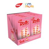  Combo 3 Hộp Bánh Quế Nhân Kem Nabati Rolls Wafer Stick Đủ Vị Hộp 50g Tiện Lợi 