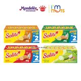  Bánh Bông Lan Solite Cuộn Kinh Đô Khay 360g Đủ Vị - Tặng Thêm 2 Gói 