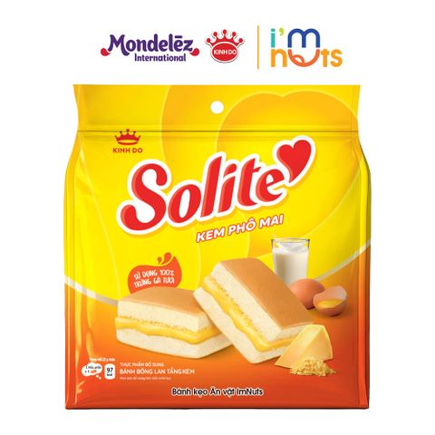  Bánh Bông Lan Solite Kem Kinh Đô Đủ Vị 
