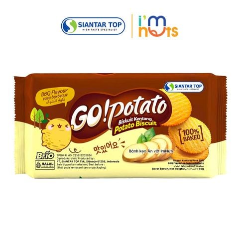  Bánh Khoai Tây Nướng Go Potato Indonesia Đủ Vị 