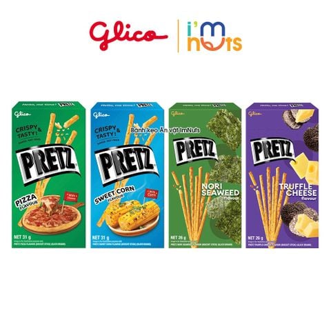  Bánh Que Mặn Nướng Giòn Glico PRETZ Thái Lan 
