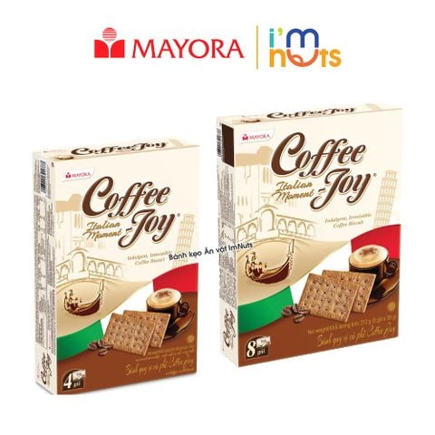  Bánh Quy Vị Cà Phê Coffee Joy Mayora Hộp 156g Và 312g 