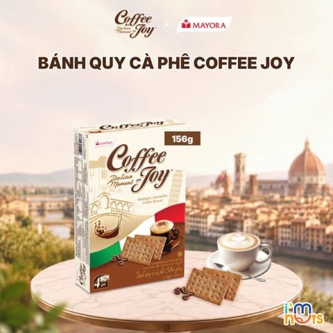  Bánh Quy Vị Cà Phê Coffee Joy Mayora Hộp 156g Và 312g 
