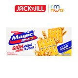  Bánh Quy Magic JacknJill Sandwich 2 Lớp Kem Hộp 300g Và Cracker Phủ Đường 247 Bổ Sung Canxi Hộp 135g 