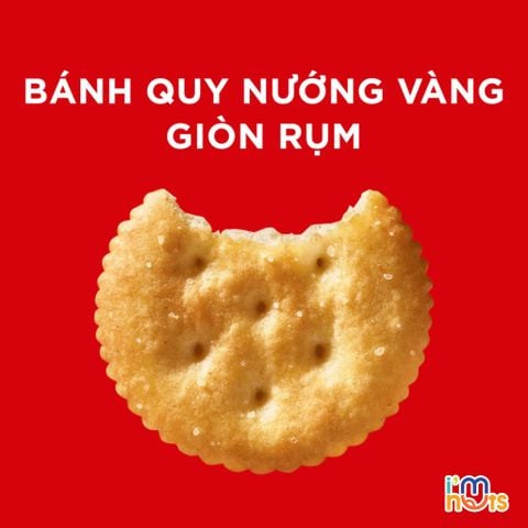  Bánh Quy Ritz Kẹp Kem Phô Mai Gói 118g 
