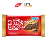  Combo 5 Gói Bánh Kem Xốp Phủ Sô Cô La Nabati Time Break Richoco 5 Fingers 