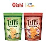  Snack Bánh Khoai Tây Oishi Tater Nướng Không Chiên Túi Zip 50g 