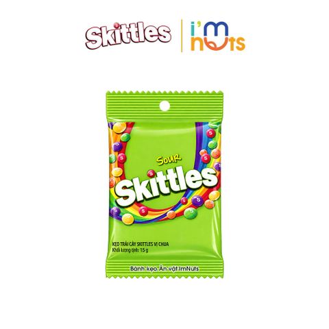  Kẹo Trái Cây Skittles Đủ Vị Gói 15g 