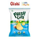  Bánh Snack Khoai Tây Fresh Cuts Oishi Chiên Chân Không Đủ Vị Gói 63g 