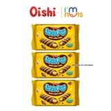  Bánh Trứng Cuộn Oishi Wafu Đủ Vị Socola Chuối Và Kem Dừa 80g 