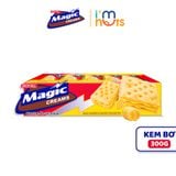  Bánh Quy Magic JacknJill Sandwich 2 Lớp Kem Hộp 300g Và Cracker Phủ Đường 247 Bổ Sung Canxi Hộp 135g 
