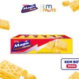  Bánh Quy Magic JacknJill Sandwich 2 Lớp Kem Hộp 300g Và Cracker Phủ Đường 247 Bổ Sung Canxi Hộp 135g 