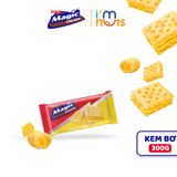  Bánh Quy Magic JacknJill Sandwich 2 Lớp Kem Hộp 300g Và Cracker Phủ Đường 247 Bổ Sung Canxi Hộp 135g 