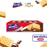  Bánh Quy Magic JacknJill Sandwich 2 Lớp Kem Hộp 300g Và Cracker Phủ Đường 247 Bổ Sung Canxi Hộp 135g 