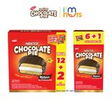 Bánh Marshmallow Phủ Socola Nabati Nextar Chocolate Pie Hộp Lớn Và Nhỏ 