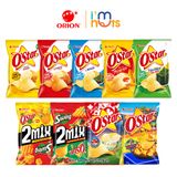  Bánh Snack Khoai Tây Ostar Orion Đủ Vị Gói Nhỏ Và Gói Lớn 