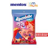  Kẹo Alpenliebe 2Chew và Kẹo nhai Mentos đủ vị gói lớn 