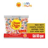  Kẹo Mút Chupa Chups Hương Trái Cây Hỗn Hợp Và Sắc Màu Dâu Cola Gói 80 Que 