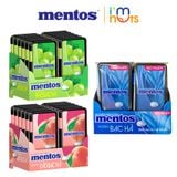  Kẹo ngậm không đường Mentos hương Đào Nho Bạc hà hộp nhỏ tiện lợi 