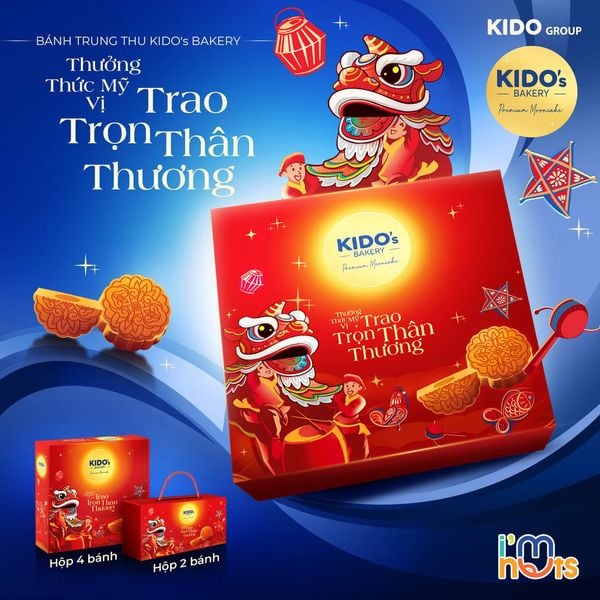 Bánh Trung Thu KIDO 2025 Chính Hãng Tự Chọn Vị – Tặng Kèm Hộp Quà Tặng ...