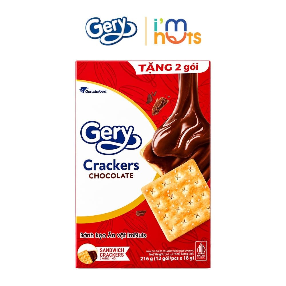 Bánh Quy Phô Mai Gery Cheese Crackers và Bánh Cuộn Gery Crunch Roll Ph ...