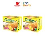  Bánh Bông Lan Custas Nhân Kem Trứng Và Orion ChocoPie Truyền Thống 