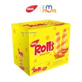  Combo 3 Hộp Bánh Quế Nhân Kem Nabati Rolls Wafer Stick Đủ Vị Hộp 50g Tiện Lợi 