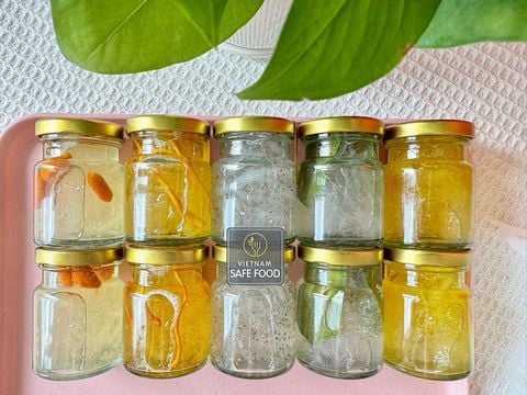  Set 10 hũ Yến Tươi Chưng Nóng - size 75ml 