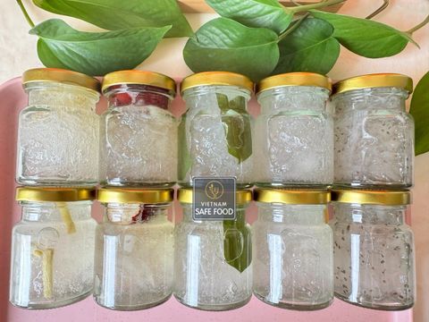  Set 10 hũ Yến Tươi Chưng Nóng - size 75ml 