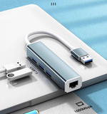  USB Hub 3.0 kèm cổng mạng LAN 1 gigabit 