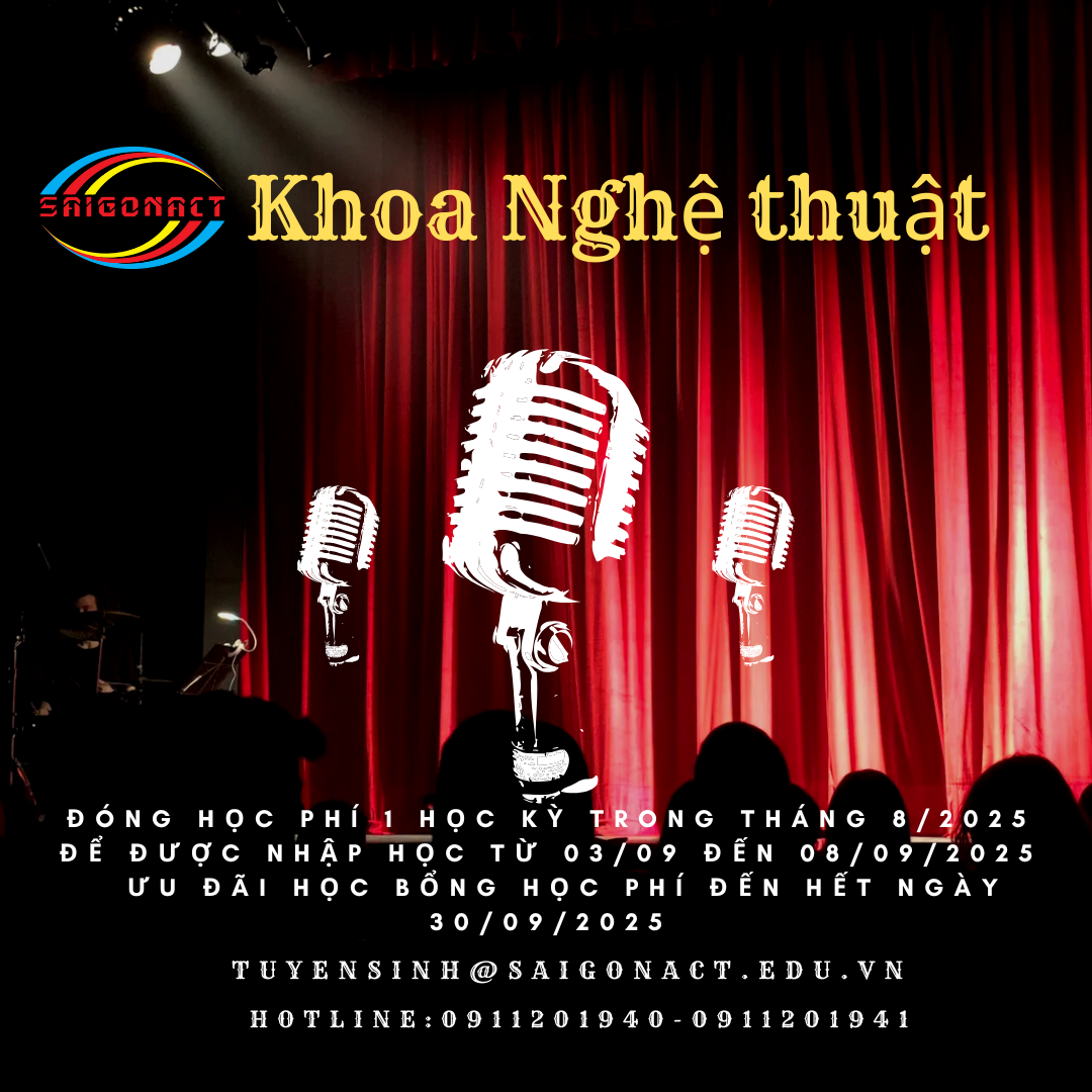 KHOA NGHỆ THUẬT – SAIGONACT