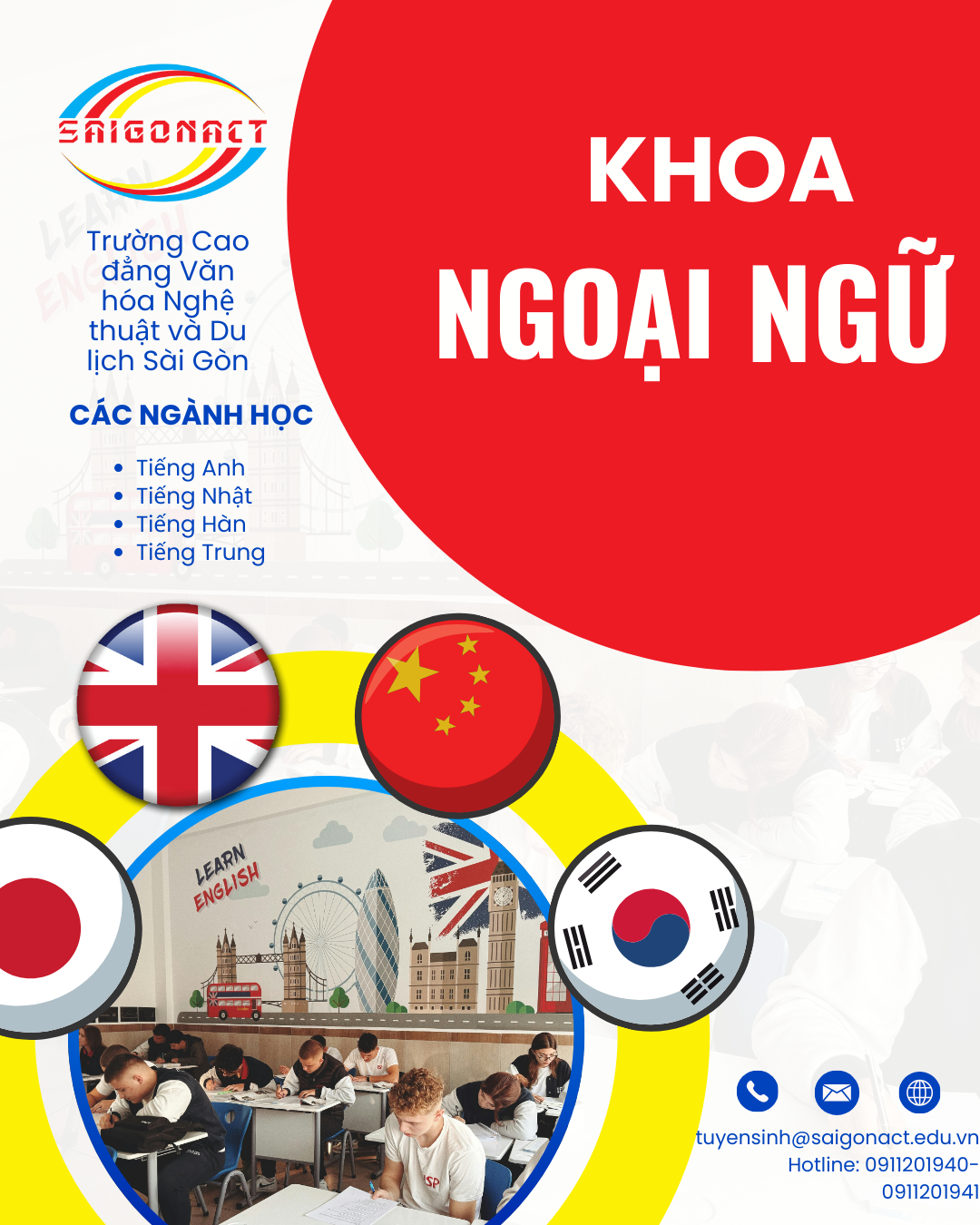 Học ngoại ngữ – mở cánh cửa ra thế giới