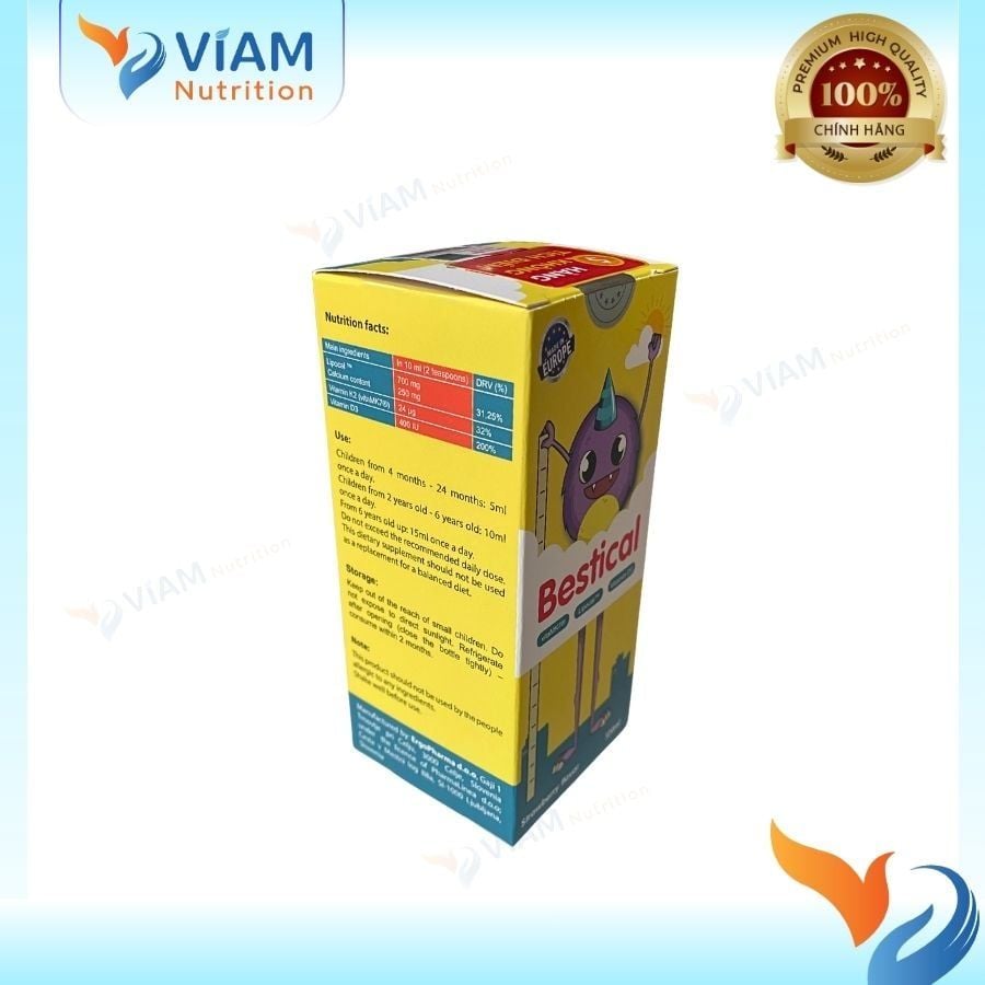  Thực phẩm bảo vệ sức khoẻ Bestical 