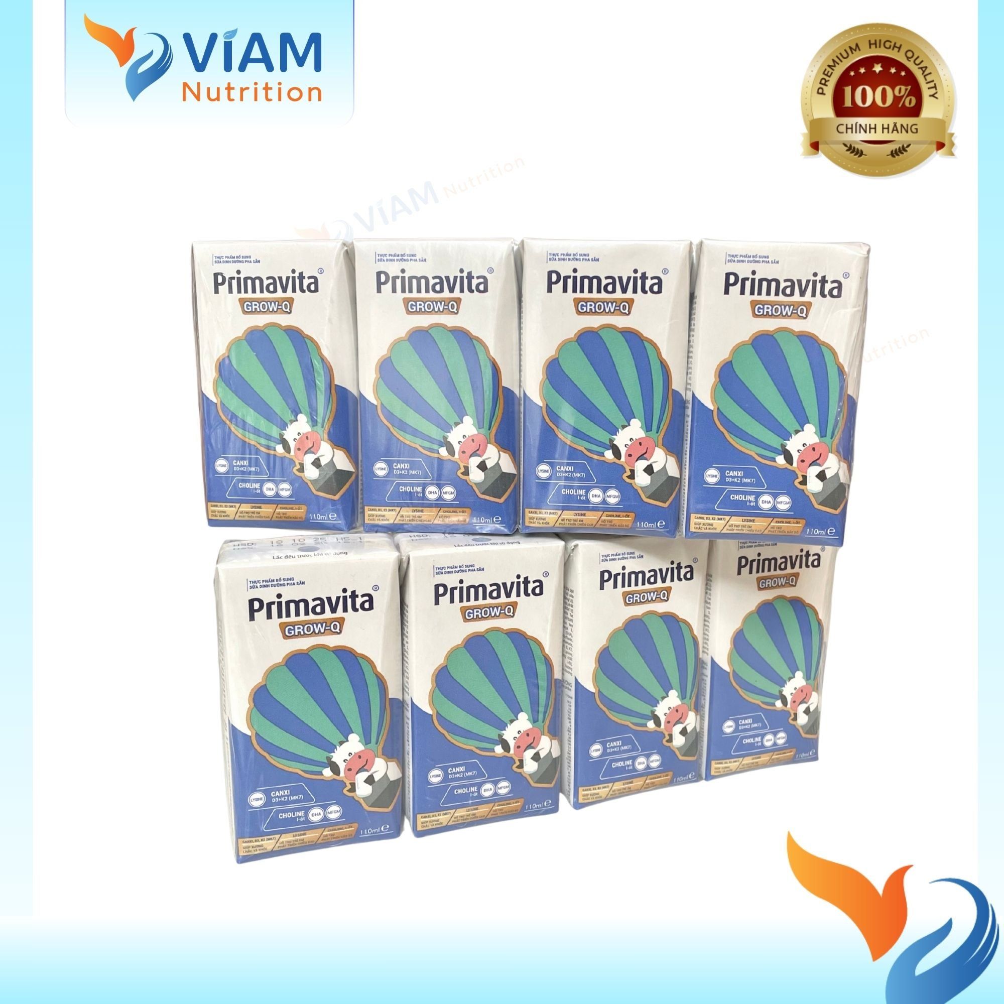  Sữa DDPS Primavita Grow Q 110ml 