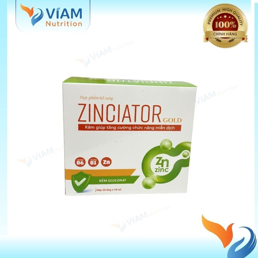  Zinciator Gold (20 ống x 10ml) 
