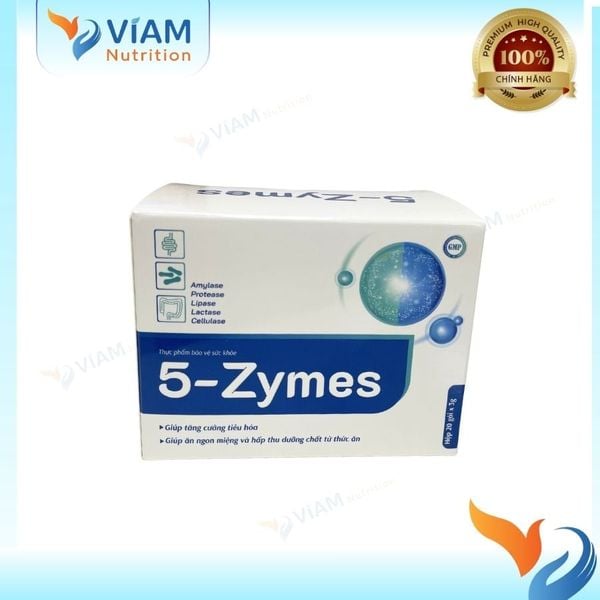  Thực phẩm bảo vệ sức khỏe 5 zymes (20 gói/hộp) 