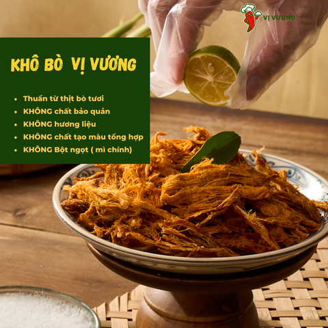  Combo 2 Bò Khô (1 vị Chẩm Chéo 75g + 1 vị Sài Gòn Xưa 75g ) - Khô bò miếng cao cấp - không chất bảo quản 