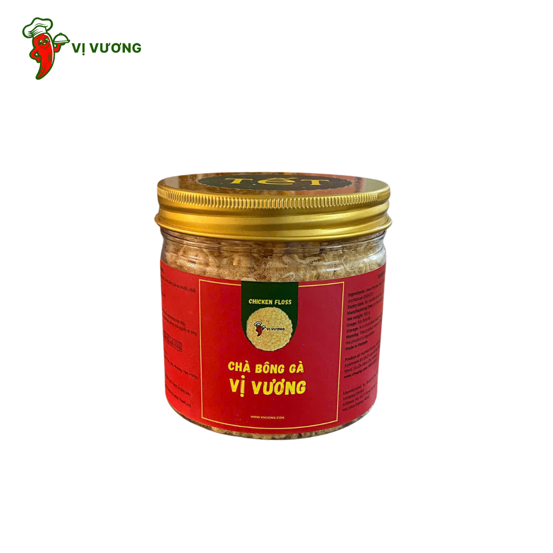  Chà bông gà Vị Vương 100g 
