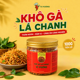  Khô gà lá chanh Vị Vương 100g 