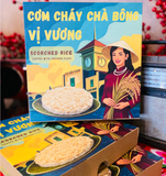  Cơm cháy chà bông Vị Vương 250g – Gạo Hương Lài, Chà bông gà cao cấp – Vị Sài Gòn xưa – Giòn rụm, đậm đà 