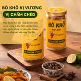  Bò khô - Vị Chẩm chéo - 200g (Hũ/lọ/ zip kraft) 