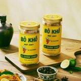  Bò khô - Vị Chẩm chéo - 200g (Hũ/lọ/ zip kraft) 