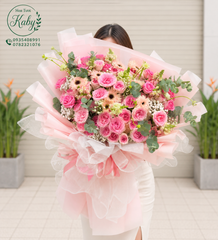 Bó Hoa Khu Vườn Hoa Ngọt Ngào