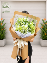 Bó Hoa Cẩm Tú Cầu Mộc Nhiên – Dịu Dàng An Yên