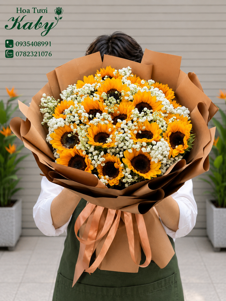Bó Hoa Nắng Thức Sau Mây