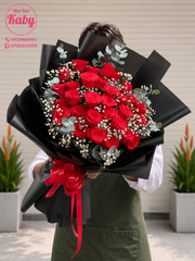 Bó Hoa Red Roses Of Forever