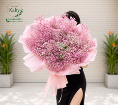 Bó Hoa Baby Hồng Xinh Xắn
